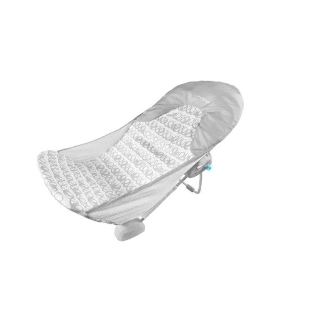 Summer Infant Baby Bath Support Seat Gray Mesh 2 Position Recline Up to‎ 20 lbs